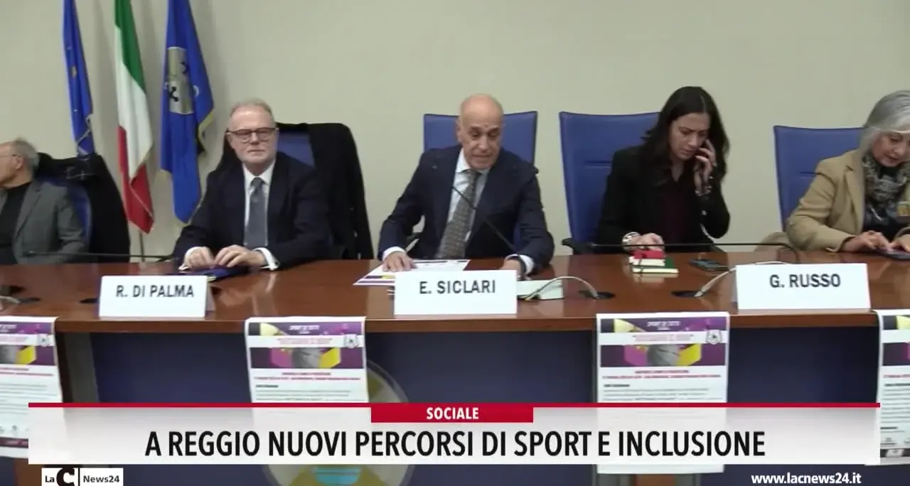 A Reggio nuovi percorsi di sport e inclusione