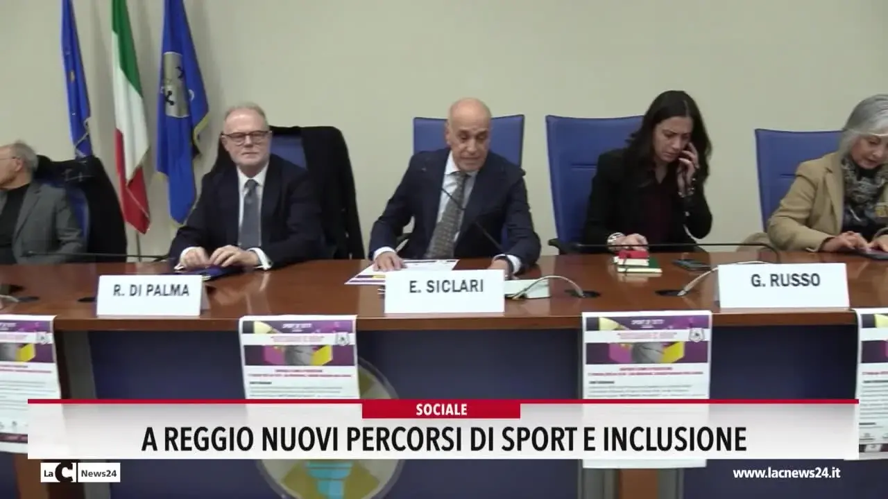 A Reggio nuovi percorsi di sport e inclusione