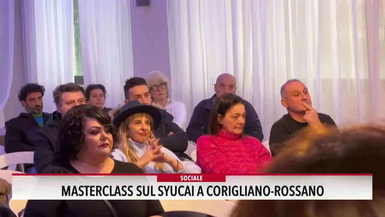 Masterclass sul Syucai a Corigliano Rossano