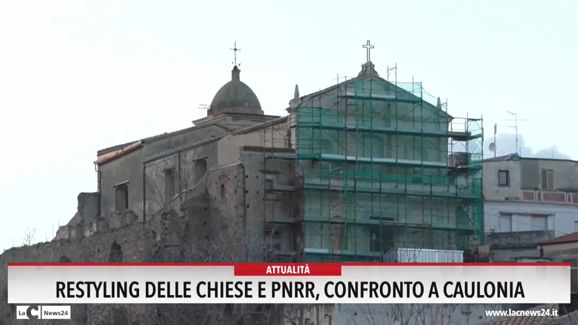 Restyling delle chiese e Pnrr confronto a Caulonia