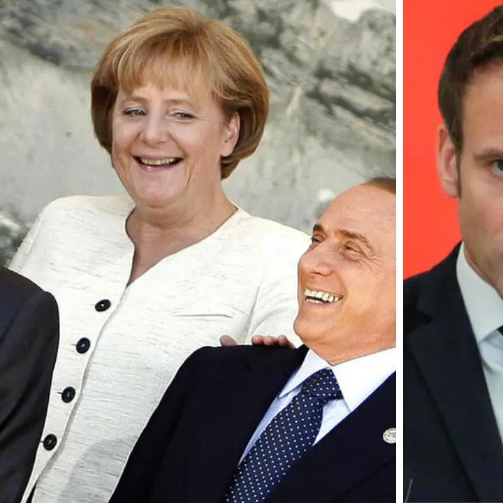 Macron tardivo snobba i vertici Ue. Quei sorrisini di Merkel e Sarkozy contro Berlusconi: venti di scissione in Forza Italia?\n