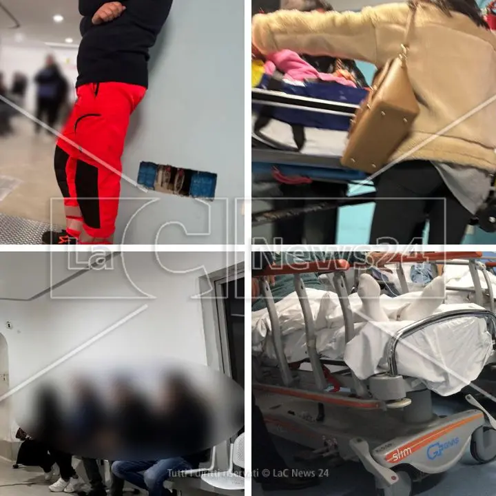 Pronto soccorso nel caos, solo i codici rossi accettati all’ospedale di Cosenza e pazienti dirottati altrove:\u00A0panico a Corigliano-Rossano\n
