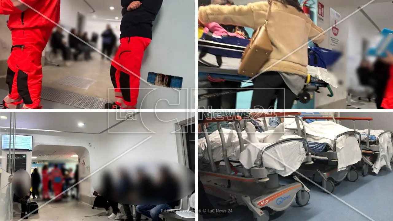 Pronto soccorso nel caos, solo i codici rossi accettati all’ospedale di Cosenza e pazienti dirottati altrove:\u00A0panico a Corigliano-Rossano\n