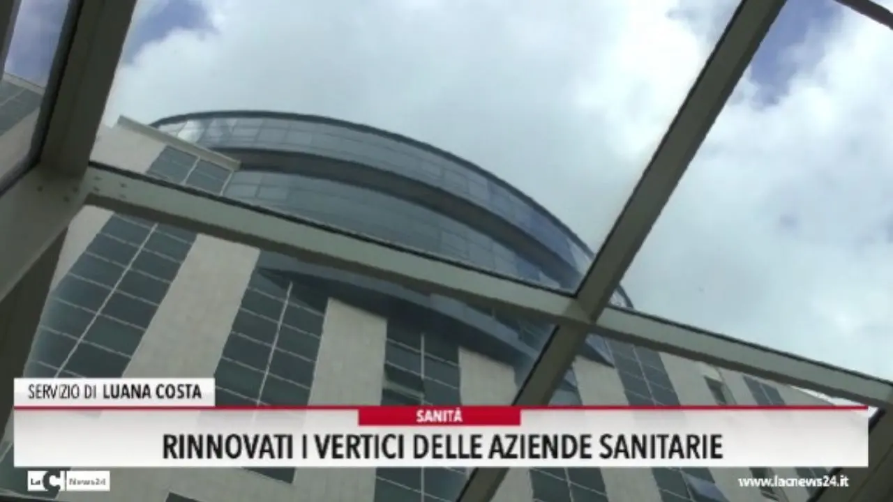 Rinnovati i vertici delle aziende sanitarie