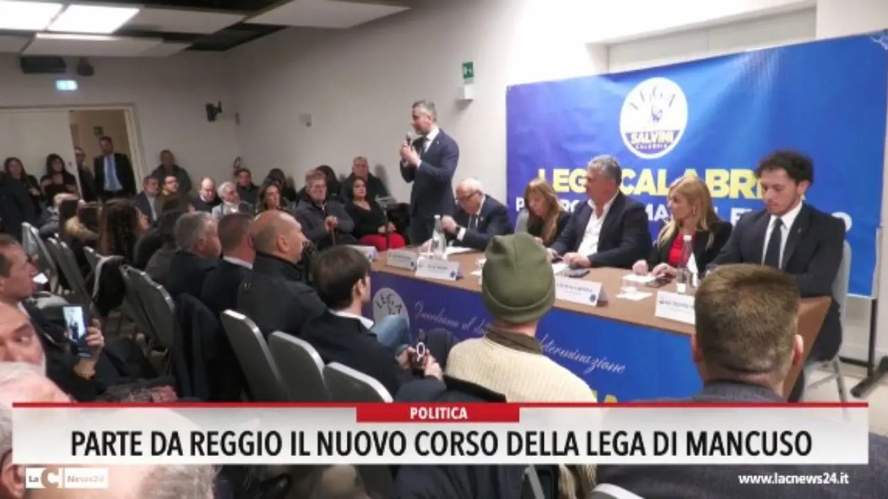 Parte da Reggio il nuovo corso della lega di Mancuso