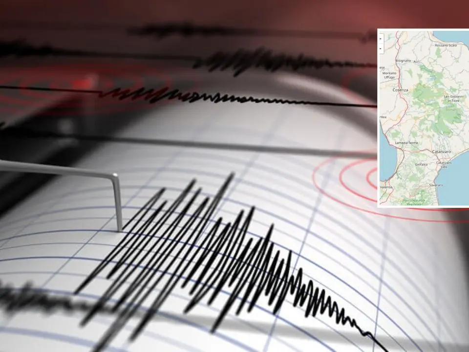 Terremoto in Calabria, sciame sismico nel Crotonese: registrate otto scosse, la più forte di magnitudo 3.7