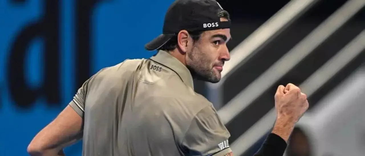 Atp 500 Doha,\u00A0la prima volta di Berrettini contro Djokovic: l’azzurro vince in due set e accede agli ottavi