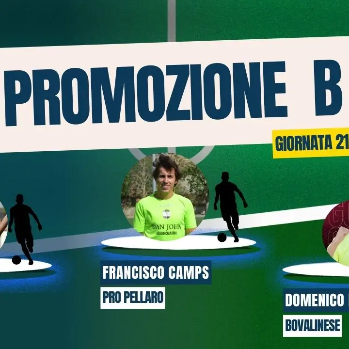 Promozione B, Francisco Camps si accende e la Pro Pellaro sorride: ecco la Top 3 di LaC Sport