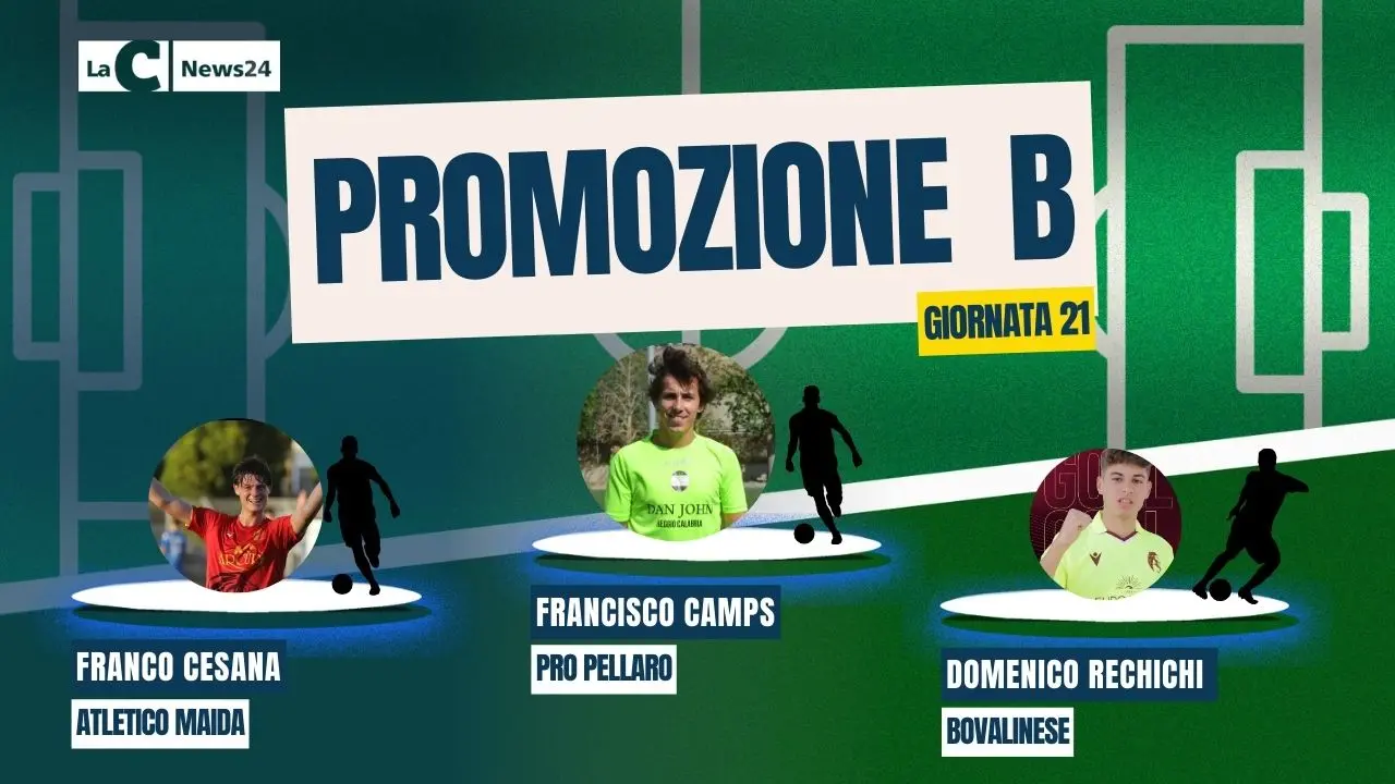 Promozione B, Francisco Camps si accende e la Pro Pellaro sorride: ecco la Top 3 di LaC Sport