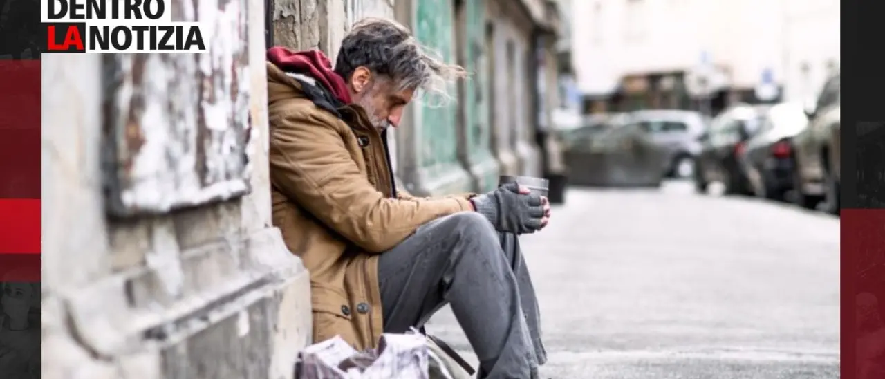 La povertà è in aumento in Calabria, focus oggi a Dentro la Notizia