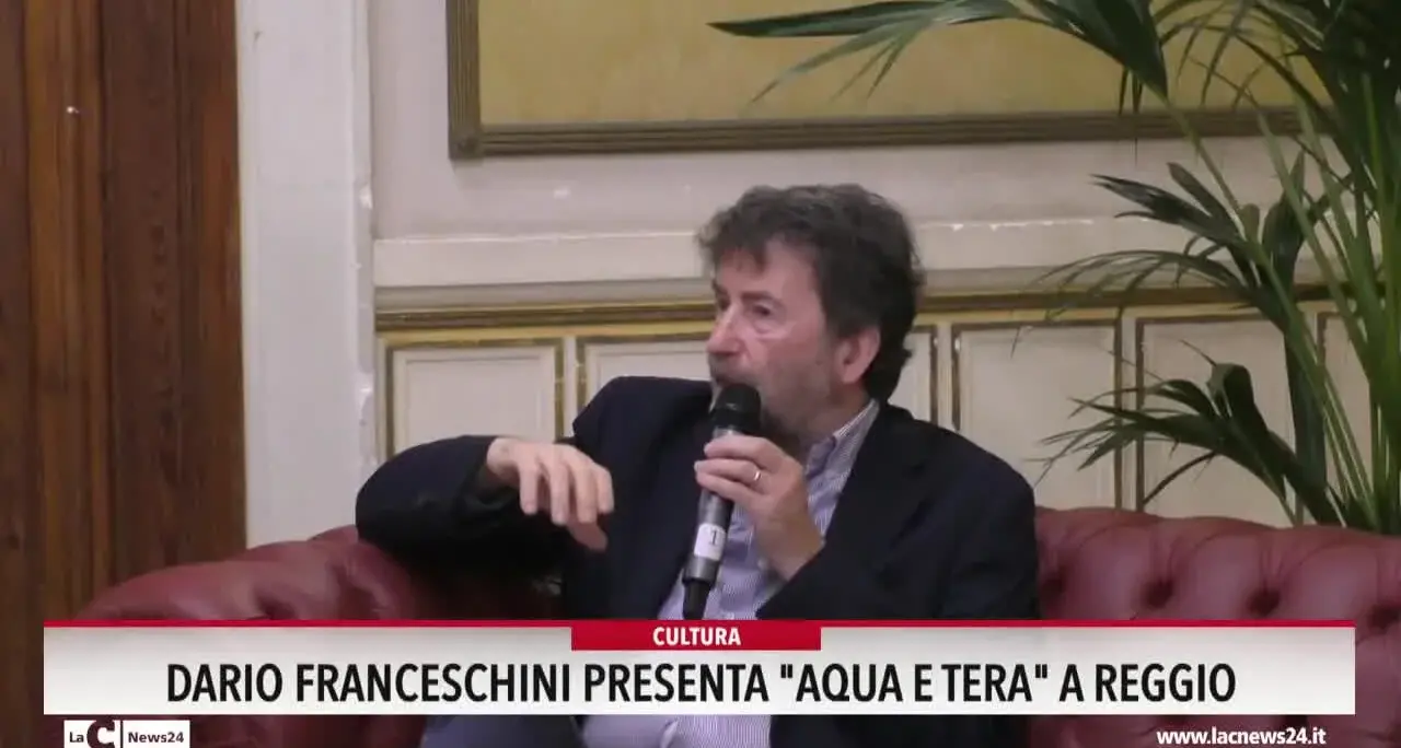 Dario Franceschini presenta Aqua e Tera a Reggio