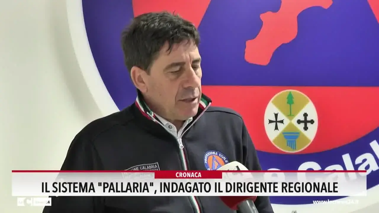 Il sistema \"Pallaria\", indagato il dirigente regionale