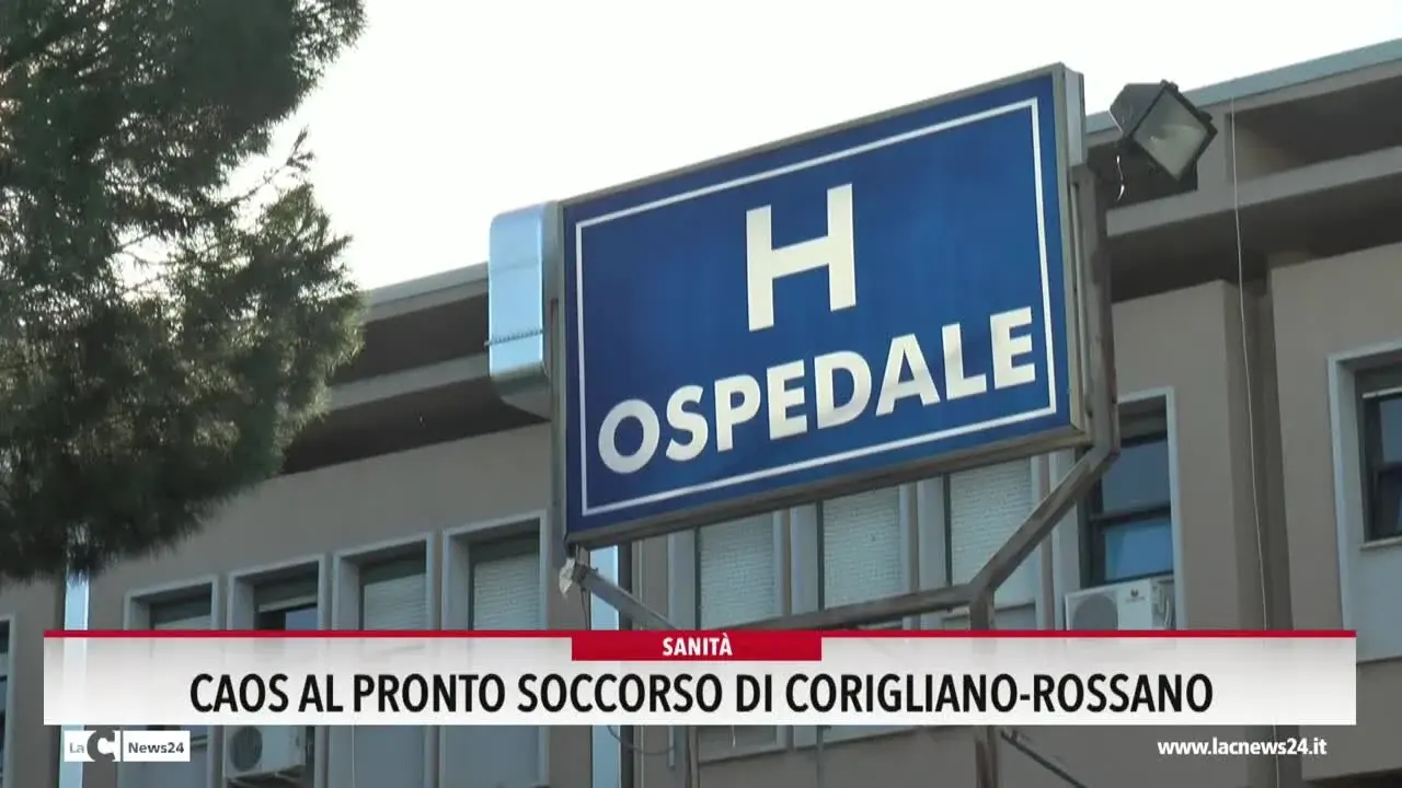 Caos al pronto soccorso di Corigliano Rossano