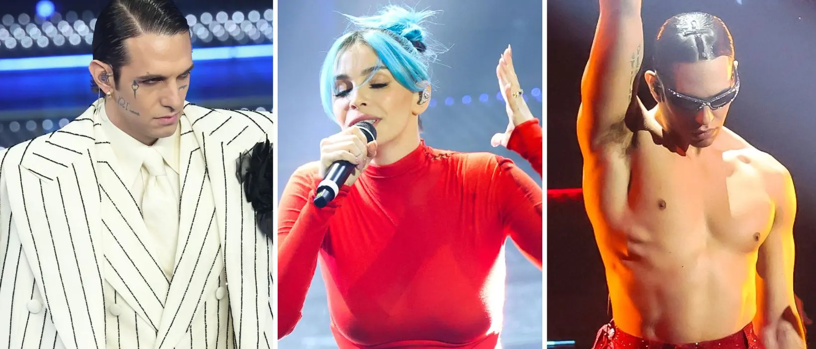 Sanremo 2025:\u00A0le esibizioni di Achille Lauro, Rose Villain e Mahmood fermano anche Pornhub\n