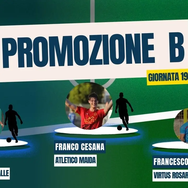 Atletico Maida e San Nicola-Chiaravalle al ritmo argentino di Franco Cesana e Conrado Buzzi. Stillitano salva la Virtus Rosarno: ecco la Top 3