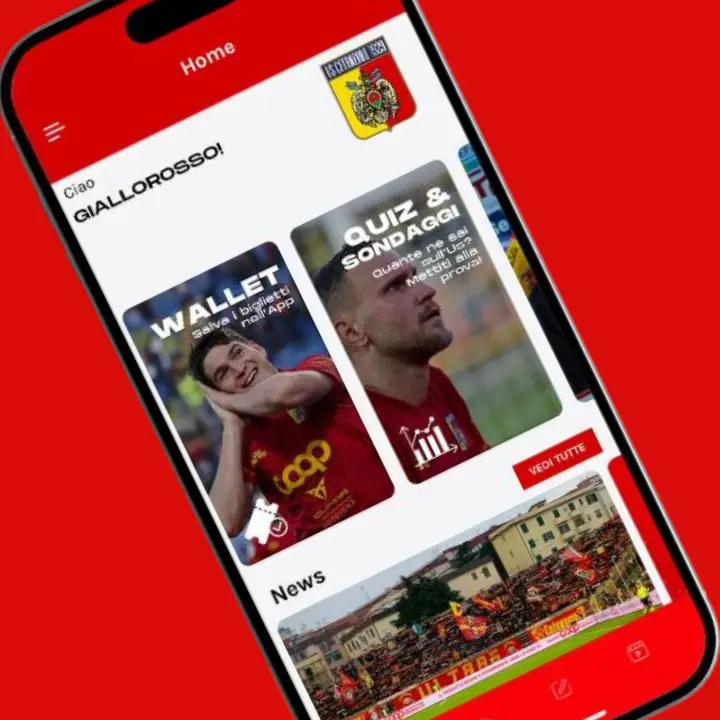 Arriva l’App ufficiale dell’Us Catanzaro: notizie, aggiornamenti e tanto altro per i tifosi più appassionati