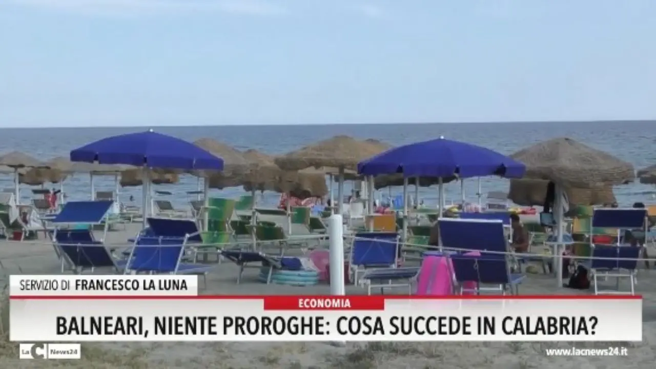 Balneari, niente proroghe: cosa succede in Calabria?