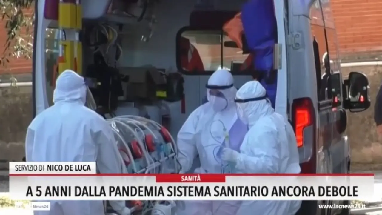 A 5 anni dalla pandemia sistema sanitario ancora debole