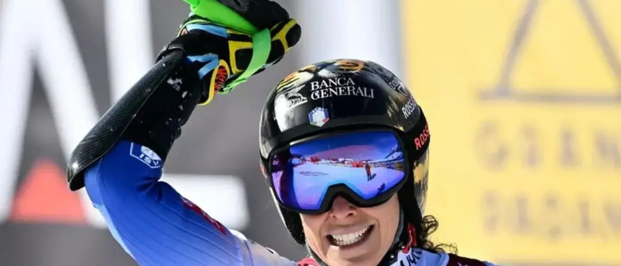 Sci, capolavoro Brignone al Sestriere: vince il gigante e allunga in classifica generale