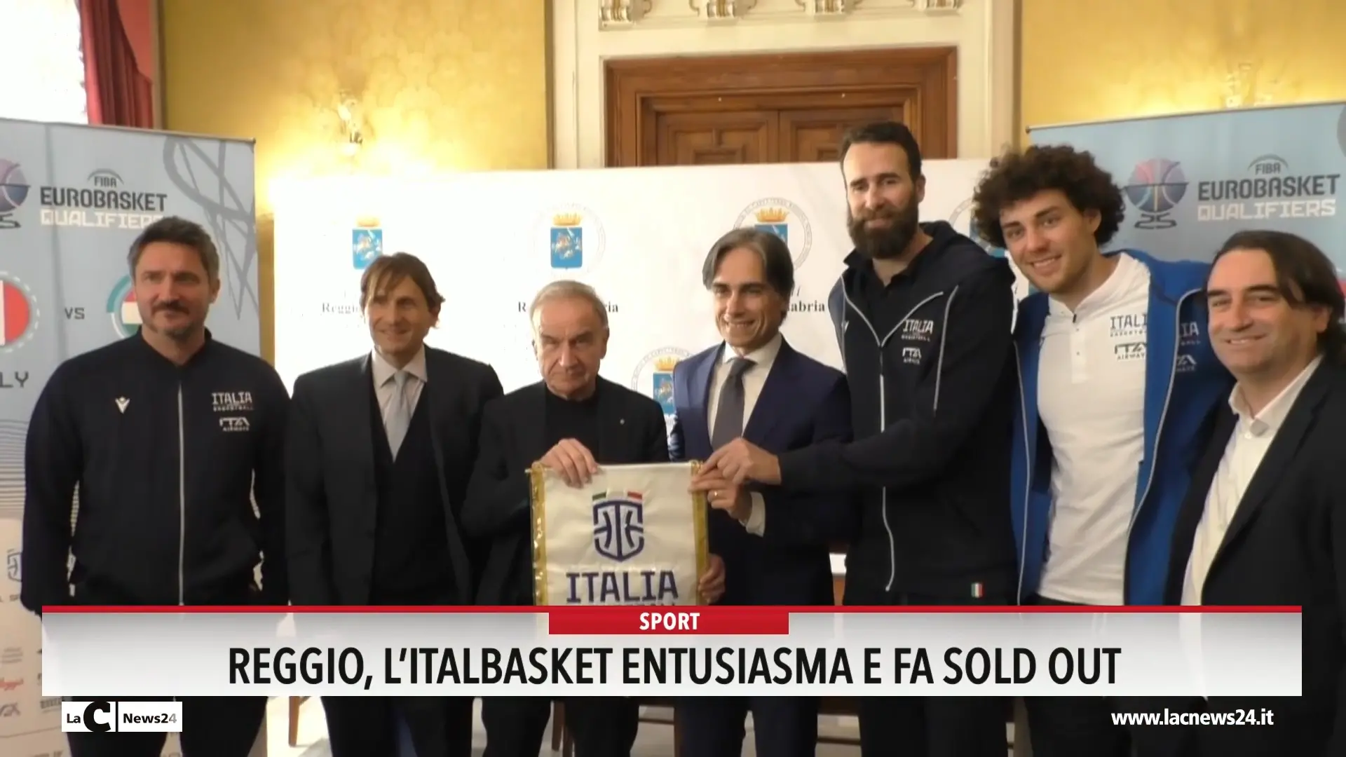 Reggio, l'Italbasket entusiasma e fa sold out