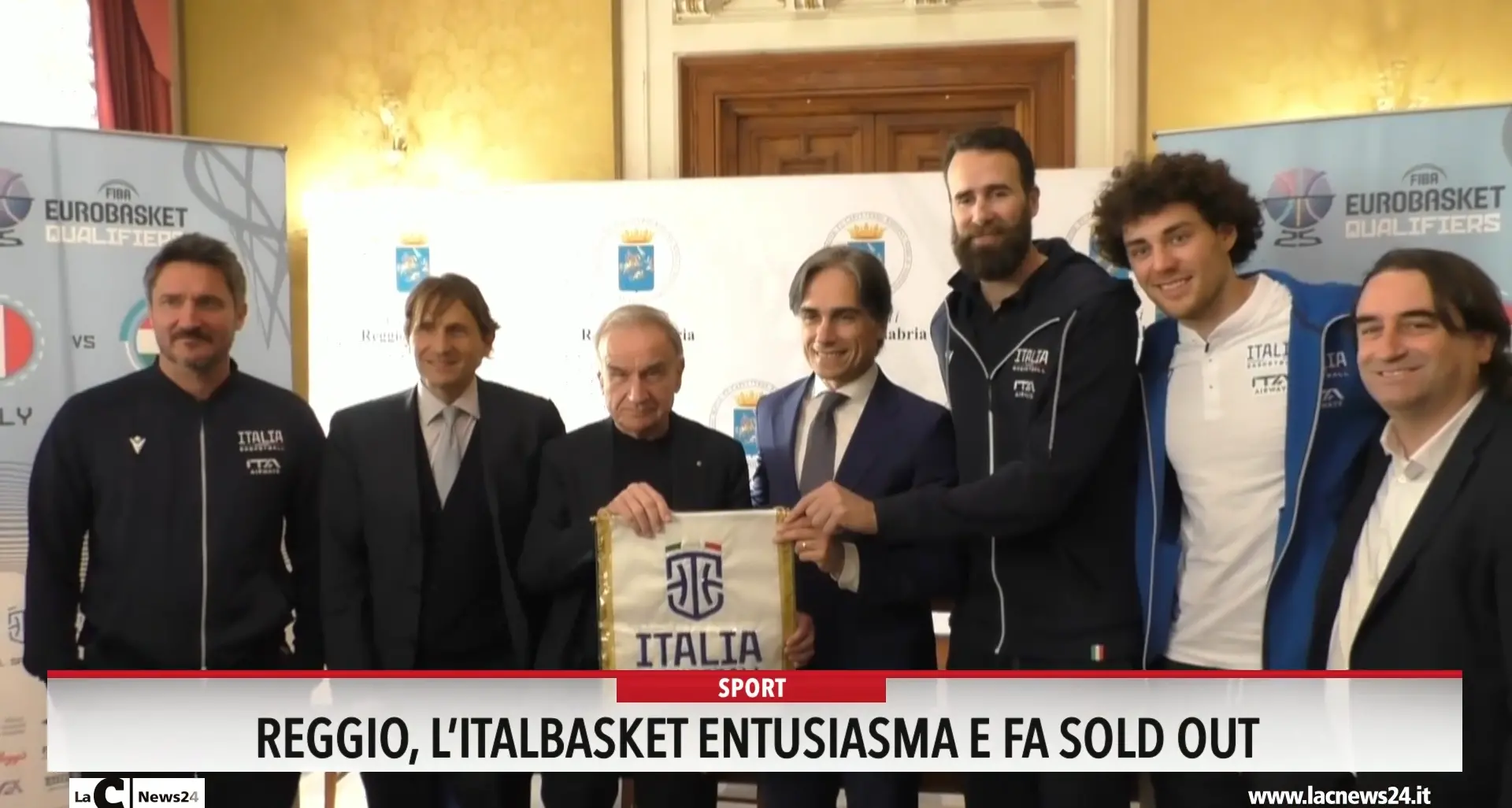 Reggio, l'Italbasket entusiasma e fa sold out