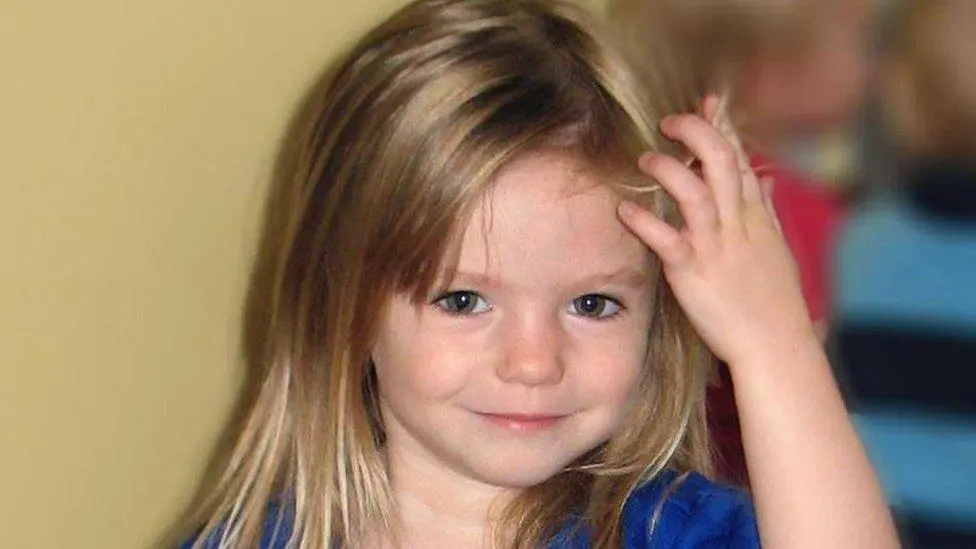 <p>La piccola Maddie McCann, scomparsa nel 2017 in Portogallo</p>\\n