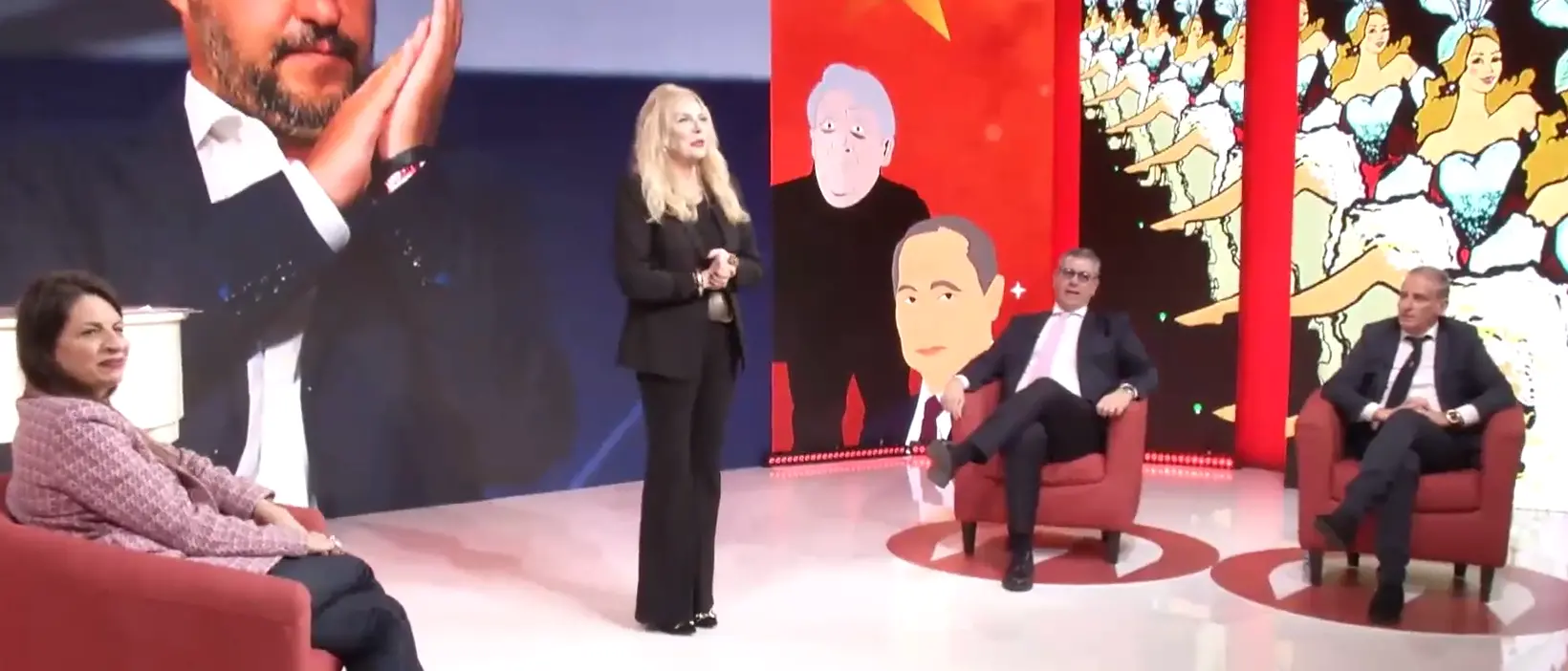 Anvedi come balla Nando a Perfidia! Trump è il Messia, Giorgia una santa e la Gentile sgancia la bomba sul cugino\n