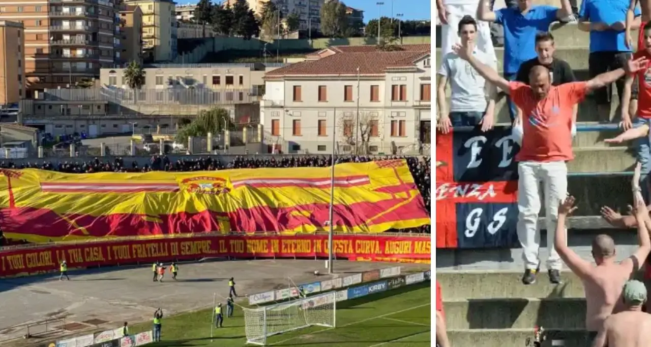 Morte di Salvatore “Uccello” Iaccino, anche la curva “Capraro” di Catanzaro contribuisce alle spese funebri dell’ultrà del Cosenza