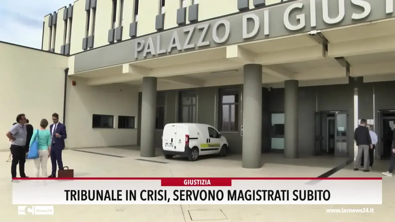 Tribunale in crisi, servono magistrati