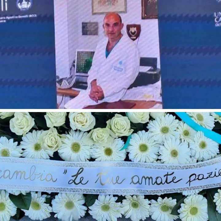 A Roma i funerali del luminare Giovanni Scambia, maxischermo e fiori dalle sue pazienti: «Grazie prof»\n