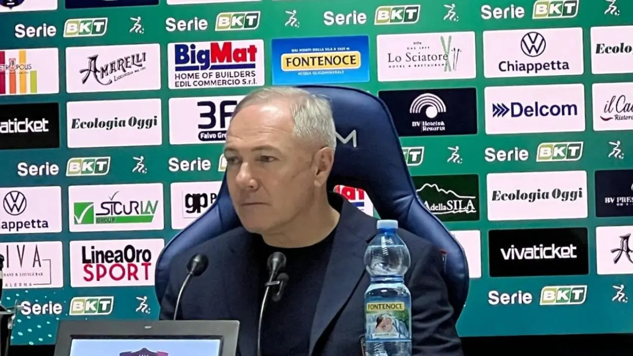 Verso Cosenza-Palermo, mister Alvini: «Avversario forte, dobbiamo mettere in campo le nostre qualità»\n