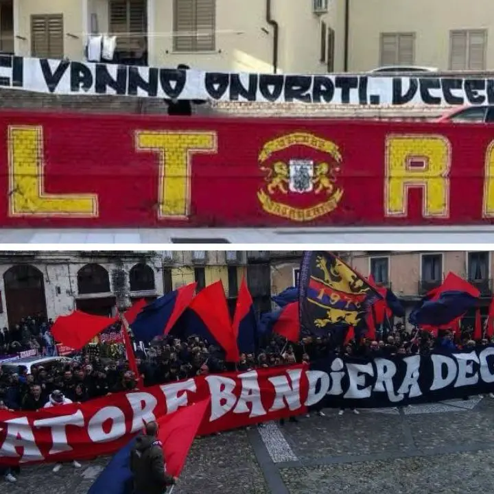 Morte di Salvatore\u00A0Iaccino, il ricordo degli ultras del Catanzaro: «I nemici vanno onorati. Uccello vive»\u00A0\n