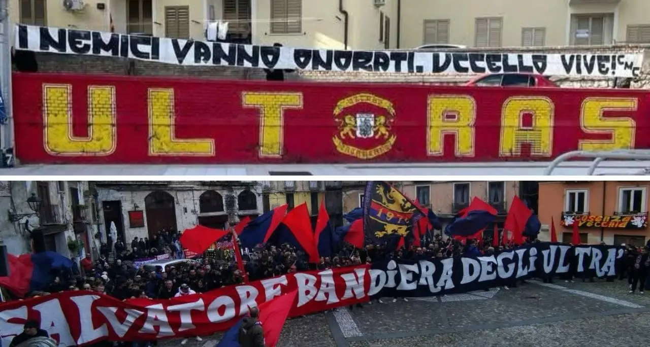 Morte di Salvatore\u00A0Iaccino, il ricordo degli ultras del Catanzaro: «I nemici vanno onorati. Uccello vive»\u00A0\n