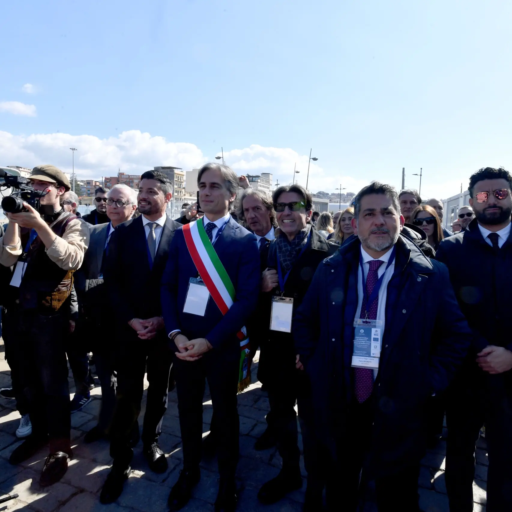 A Reggio\u00A0la prima pietra del Museo del mare,\u00A0Falcomatà: «Cantiere che cambierà il volto del nostro territorio»