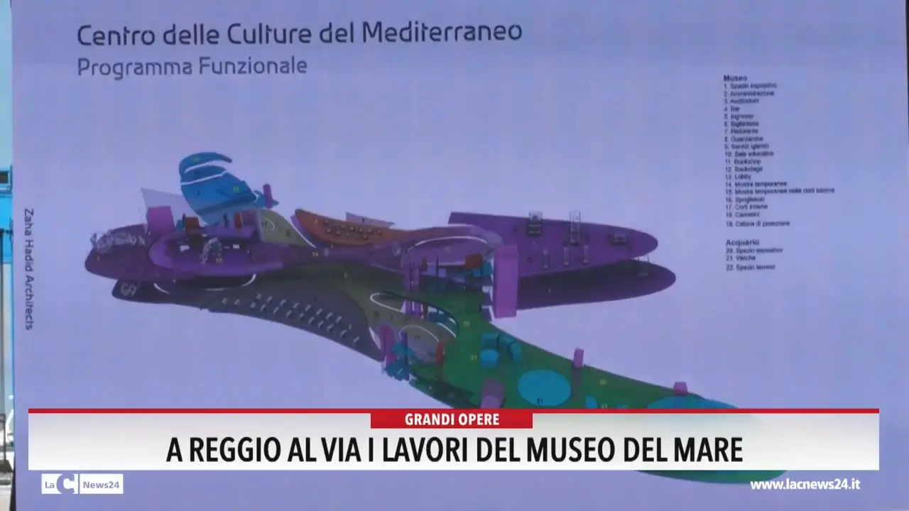 A Reggio al via i lavori del Museo del mare