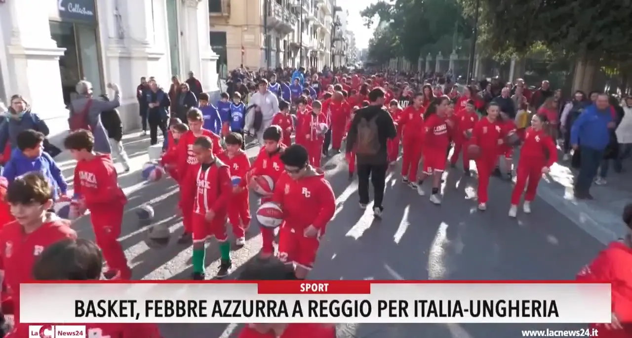 Basket, febbre azzurra a Reggio per Italia-Ungheria