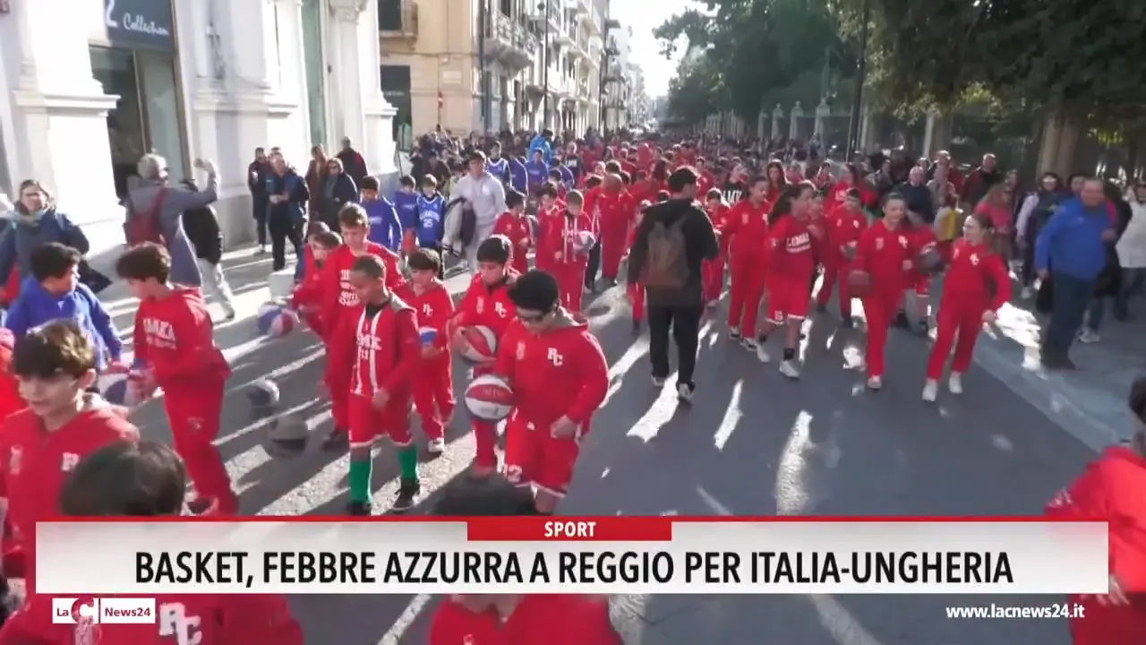 Basket, febbre azzurra a Reggio per Italia-Ungheria