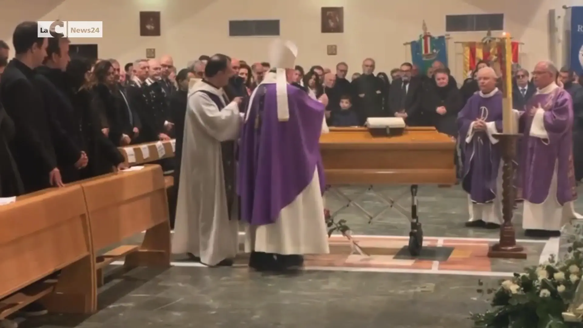 A Cosenza i funerali di Francesco Occhiuto