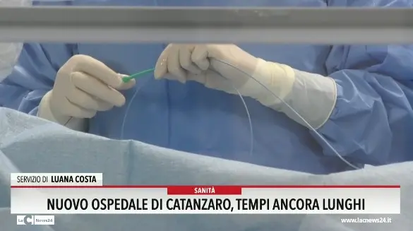 Nuovo ospedale di Catanzaro, tempi ancora lunghi