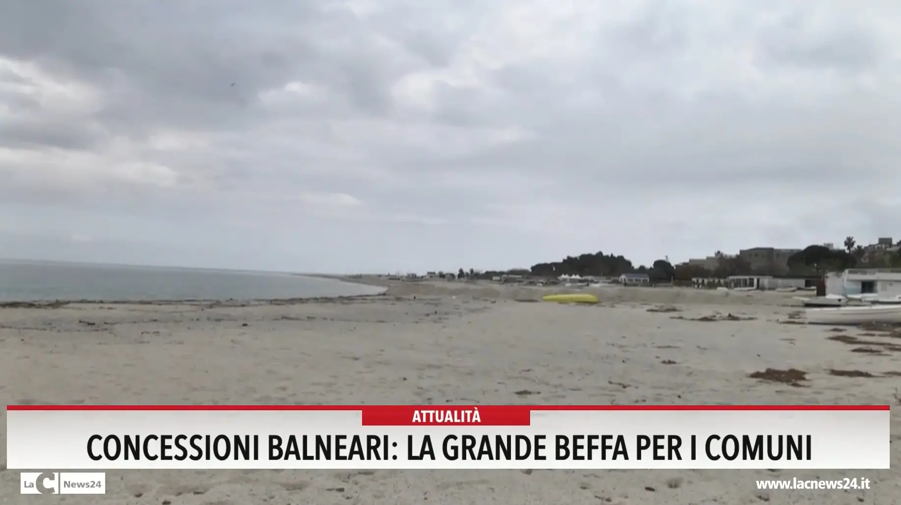 Concessioni balneari, la grande beffa per i Comuni