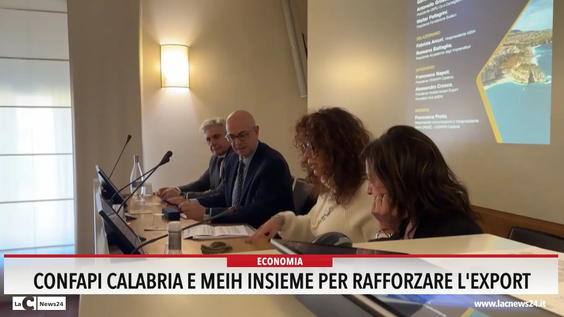 Confapi Calabria e Meih insieme per rafforzare l'export