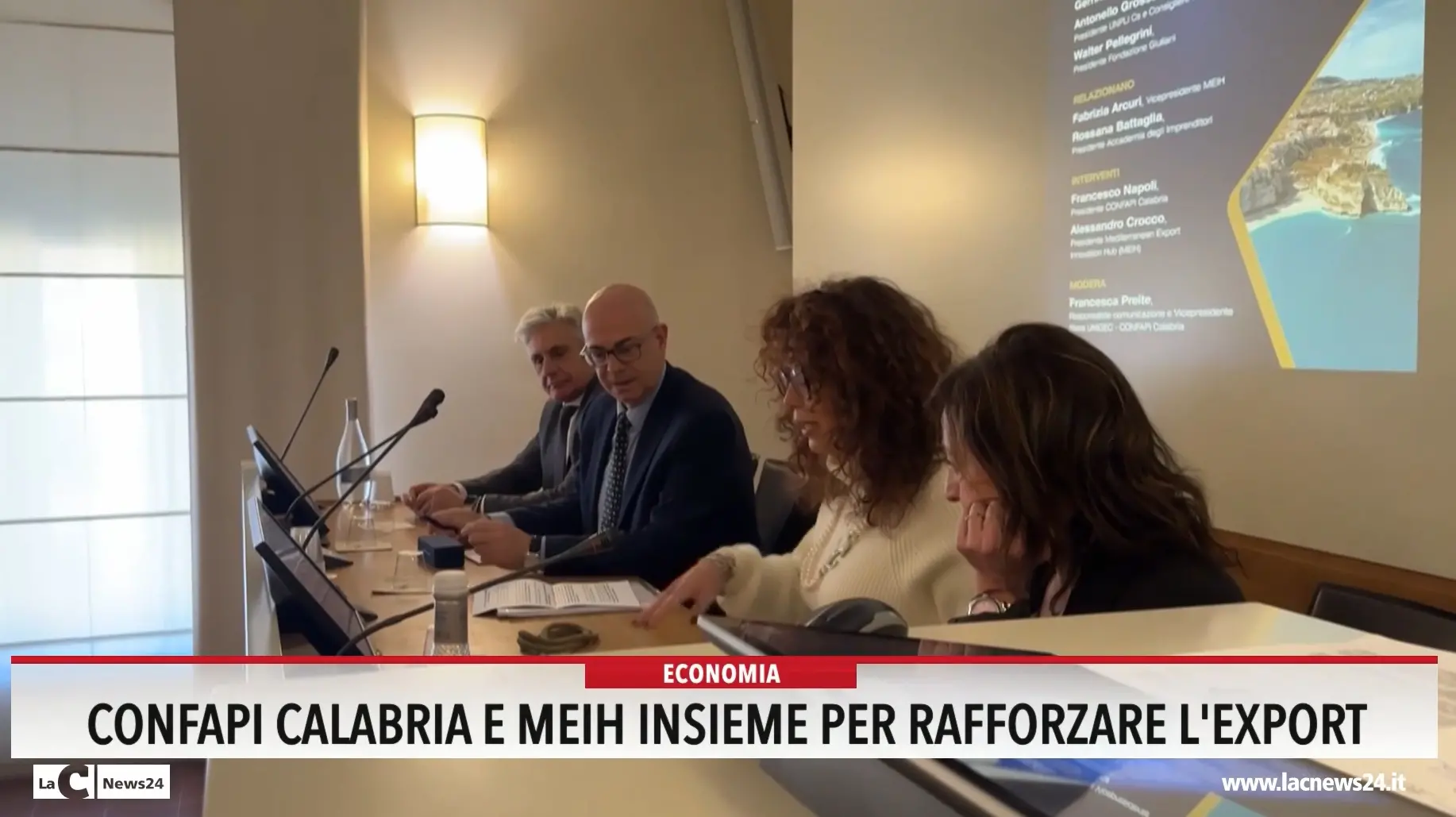 Confapi Calabria e Meih insieme per rafforzare l'export