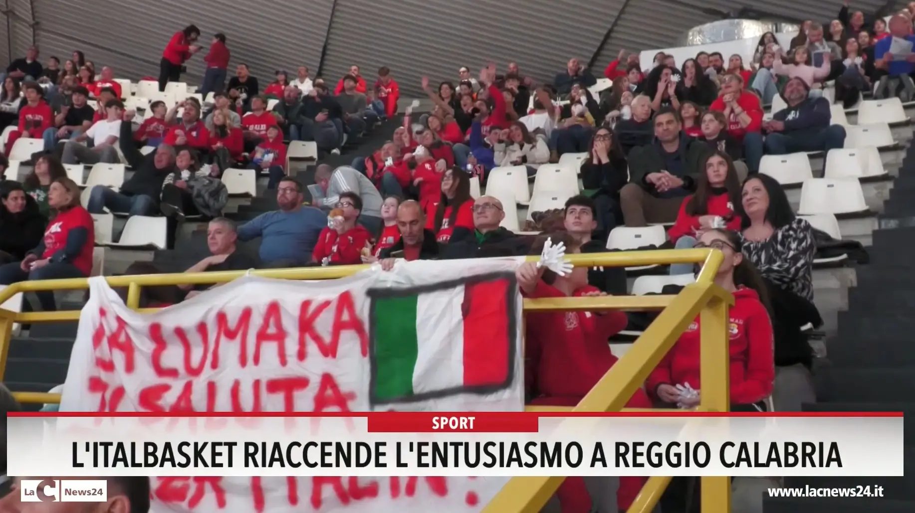 L'Italbasket  riaccende l'entusiasmo a Reggio Calabria