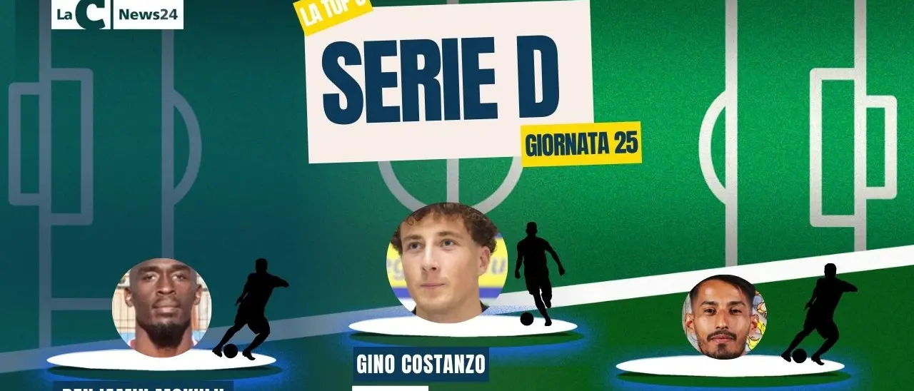 Serie D, il bolide di Costanzo e l’arcobaleno di Laaribi lanciano Sambiase e Reggina. Mokulu frena la capolista: ecco la Top 3