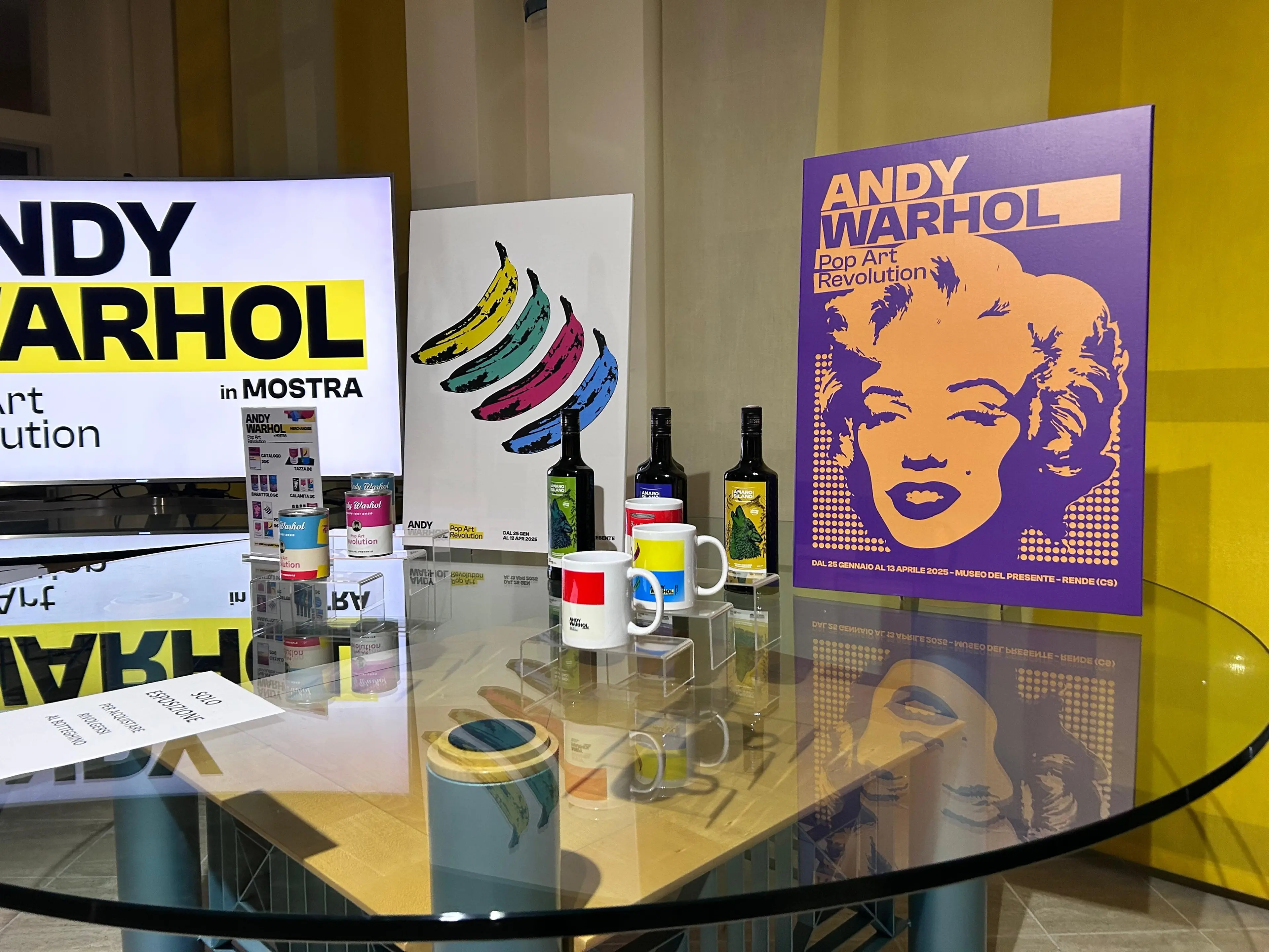 Gli oggetti quotidiani diventano icone: Andy Warhol al Museo del Presente di Rende\n