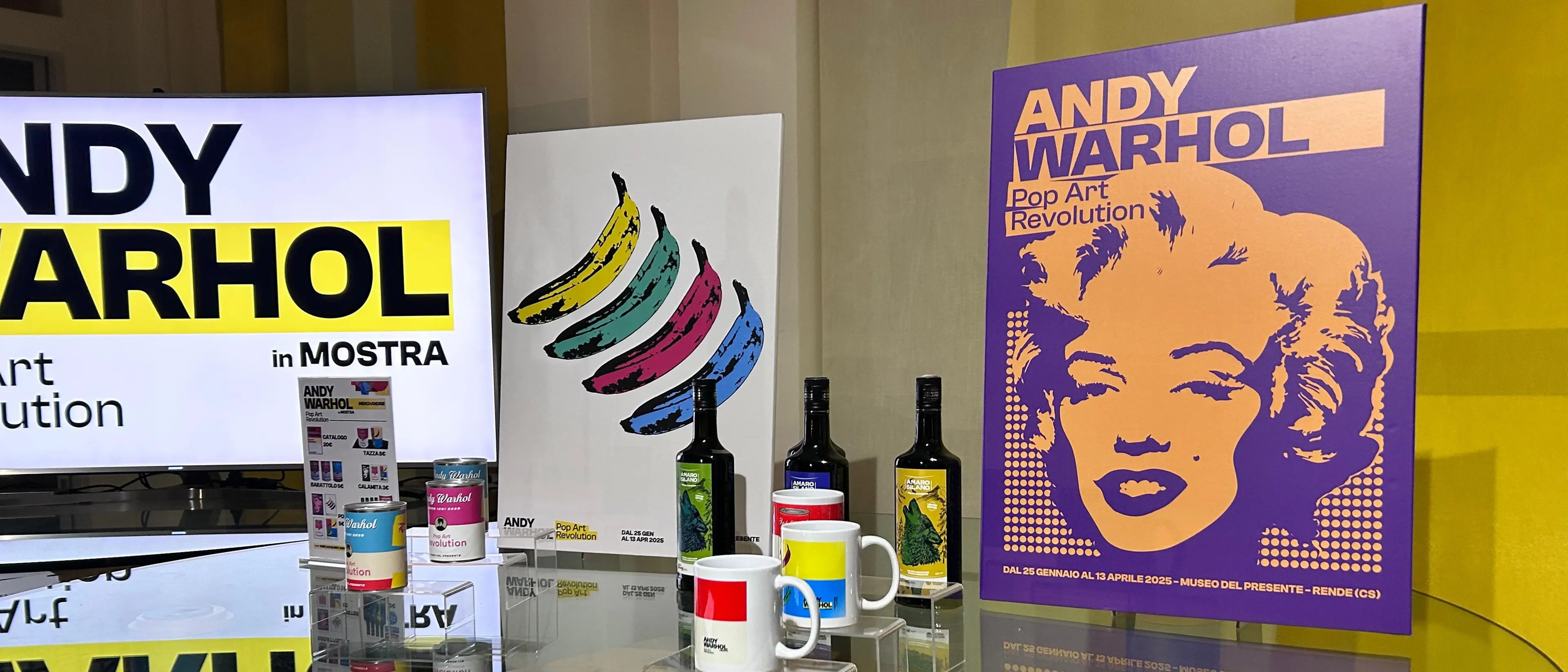 Gli oggetti quotidiani diventano icone: Andy Warhol al Museo del Presente di Rende\n