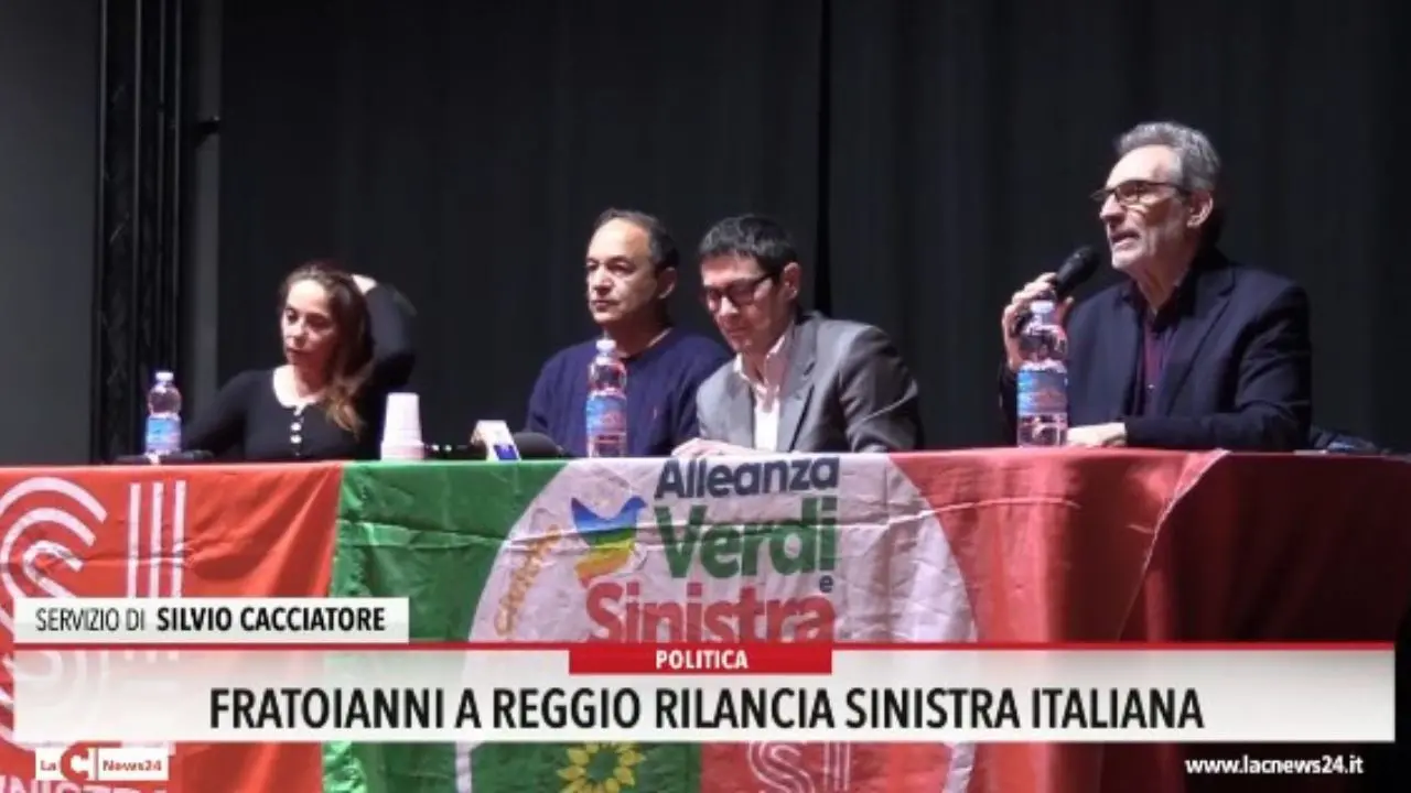 Fratoianni a Reggio rilancia Sinistra Italiana