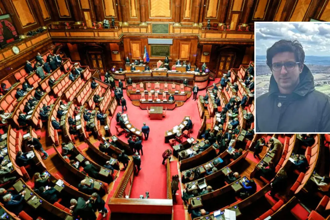 L\\'aula del Senato nel riquadro Francesco Occhiuto