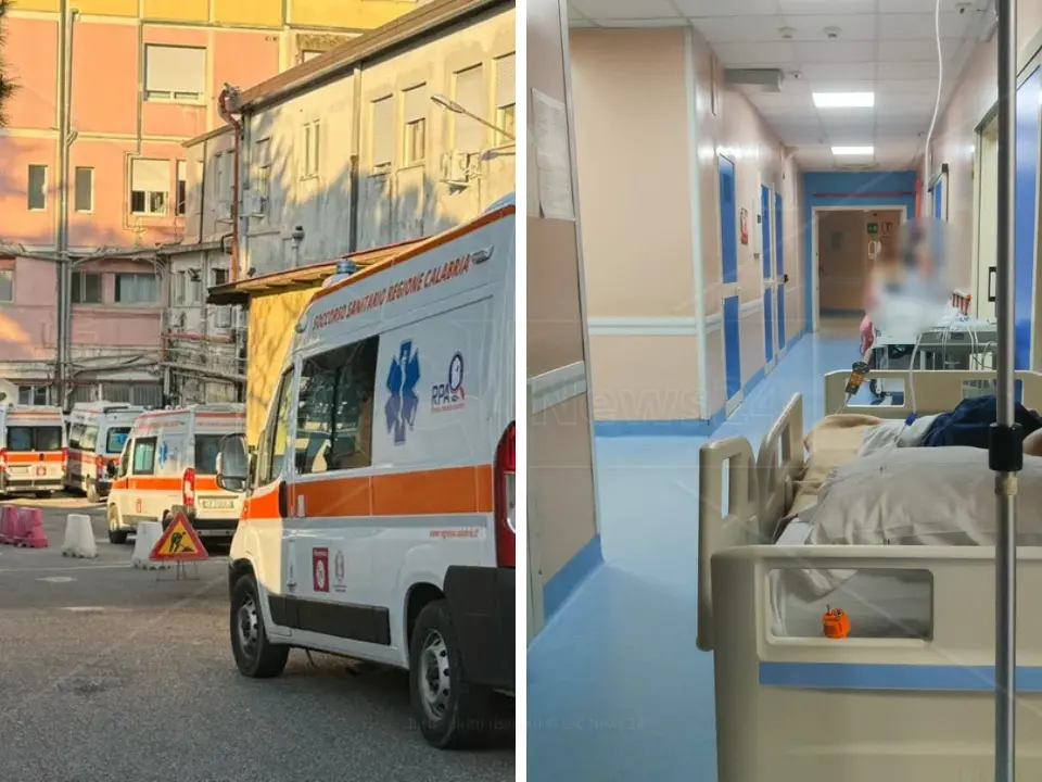 «Barelle nei corridoi e troppo poco personale per la mole di lavoro», giornate di passione al Pronto soccorso di Vibo