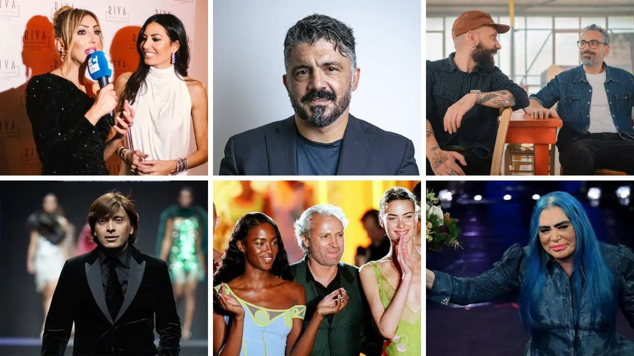 Elisabetta Gregoraci, Gennaro Gattuso, Giacomo Triglia e Brunori Sas, Anton Giulio Grande, Gianni Versace e Loredana Bert\\u00E8